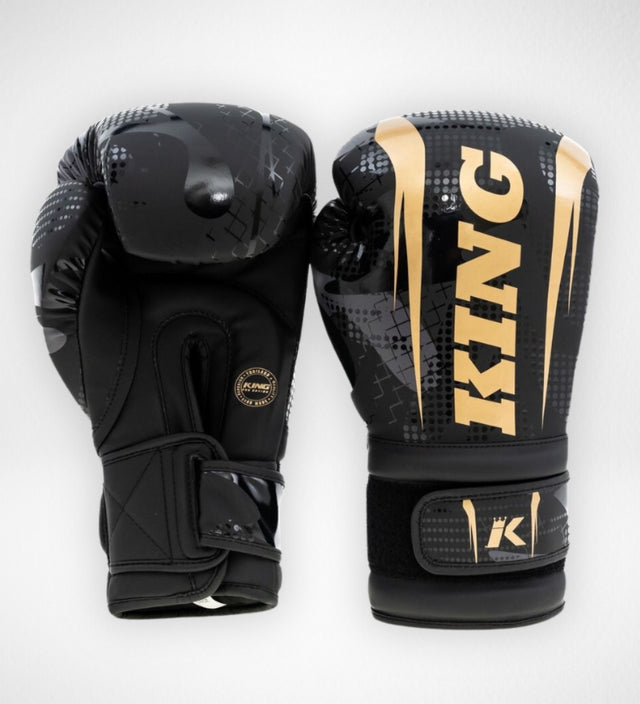 King Pro Boxing Boxningshandskar Shogun – Svart/Guld