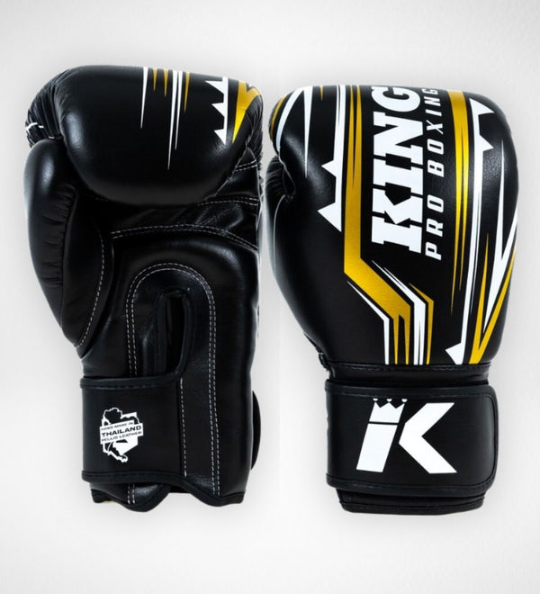 King Pro Boxing Boksehandsker BG Spartan – Sort/Gul