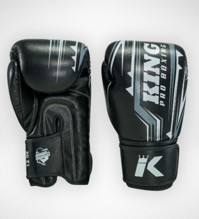 King Pro Boxing Boksehandsker BG Spartan – Sort/Grå