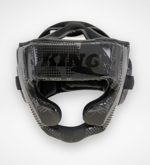 King Pro Boxing Hoofdbeschermer KPB/HG Shogun - Zwart/Zwart