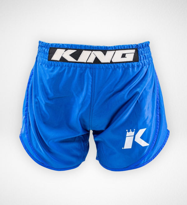 Pantaloncini da kickboxing King Pro Boxing KPB Classic – Blu