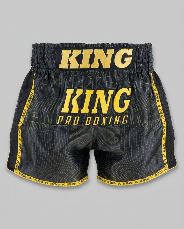 Shorts de Muay Thai King Pro Boxing '08' – Noir/Or