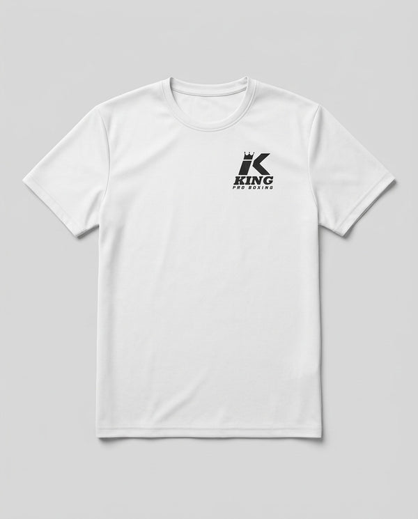T-shirt King Pro Boxing Logo – Blanc