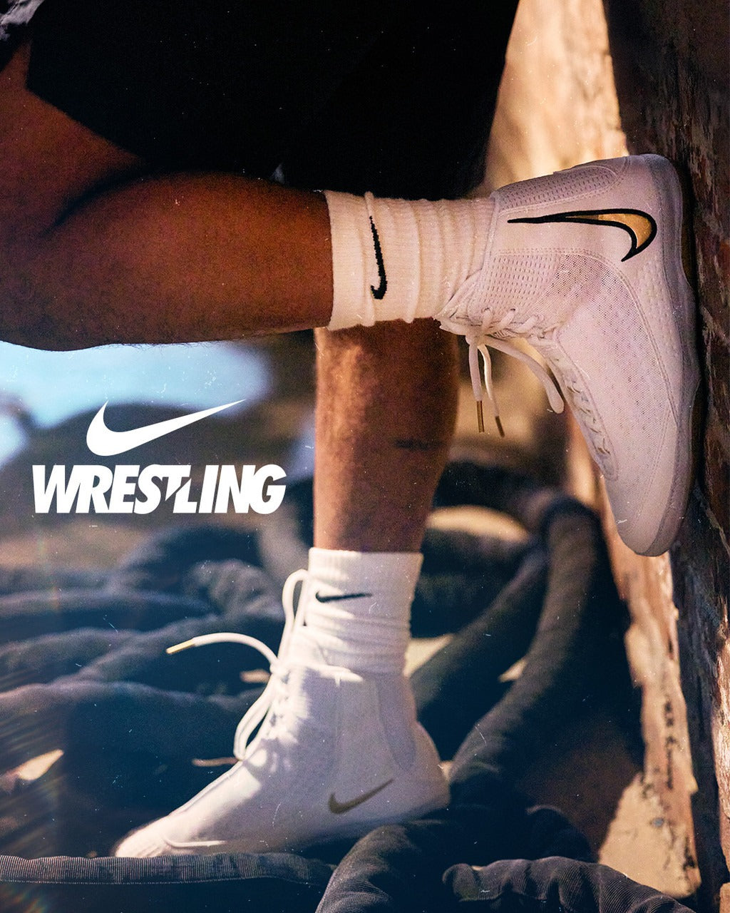 Nike Brydesko Inflict 4 - Hvid/Guld