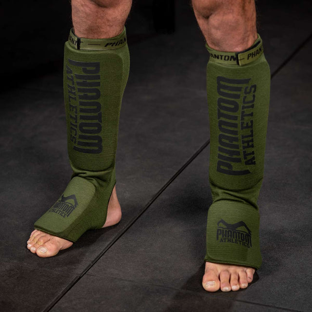 Caneleiras Phantom Athletics Impact – Verde militar