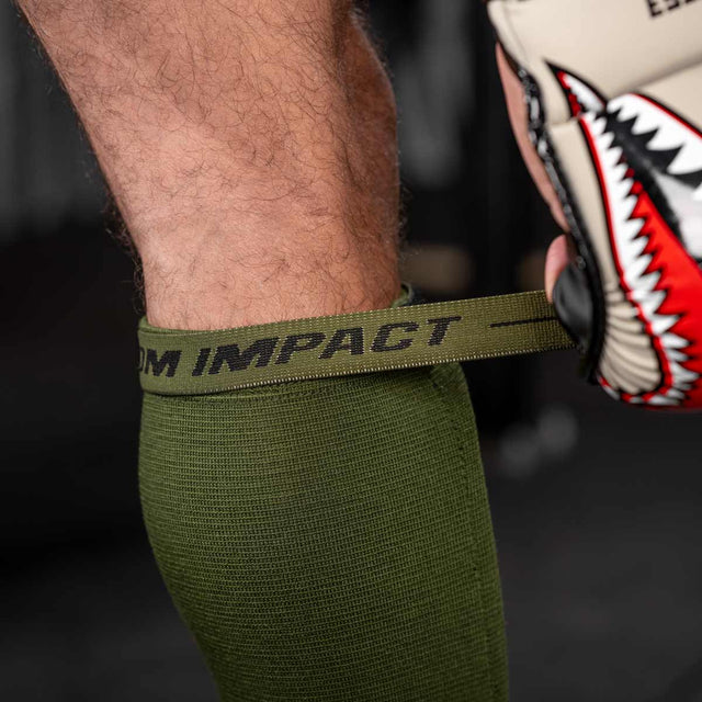 Caneleiras Phantom Athletics Impact – Verde militar