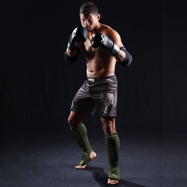 Caneleiras Phantom Athletics Impact – Verde militar