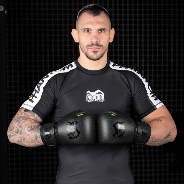 Phantom Athletics Boxhandschuhe Galaxy – Schwarz/Neon Grün