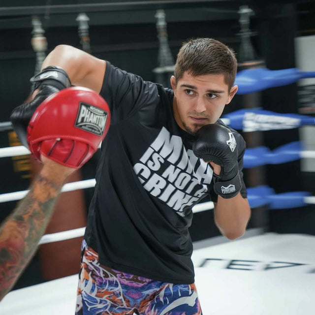 Phantom Athletics T-shirt EVO MMA Is Not A Crime – Svart