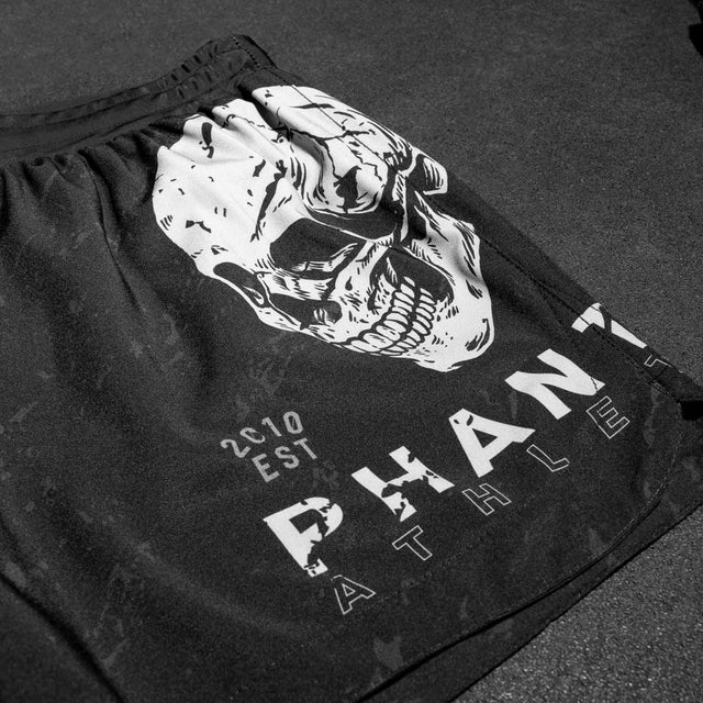 Spodenki MMA Phantom Athletics Fusion Skull – Czarne