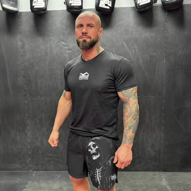 Phantom Athletics MMA-Shorts Fusion-R The Hollow – Schwarz/Grau