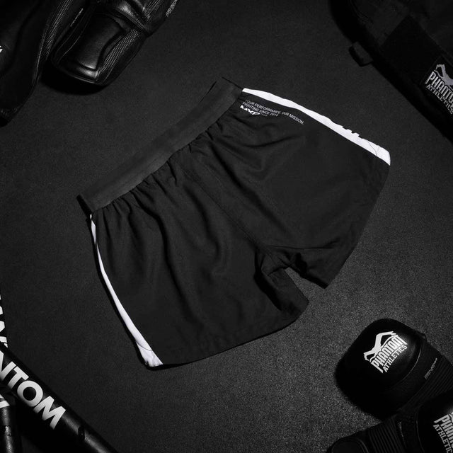 Pantaloni scurți MMA Phantom Athletics Fusion Apex – Copii – Negru