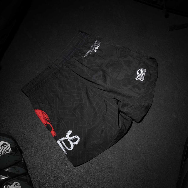 Phantom Athletics MMA-shorts Fusion Mexico – Svart/Grå