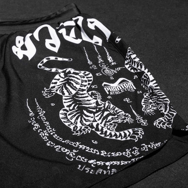 Muay Thai trenky Phantom Athletics Fusion – Černé