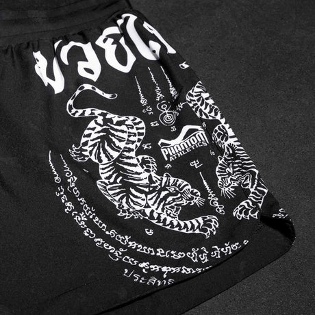 Phantom Athletics Muay Thai Shorts Fusion - Zwart/Wit