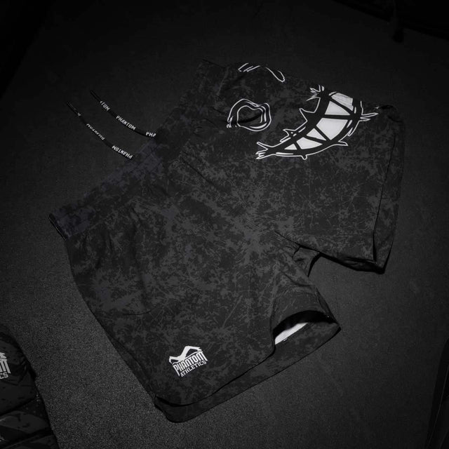 Shorts de MMA Phantom Athletics Fusion Serious – Noir