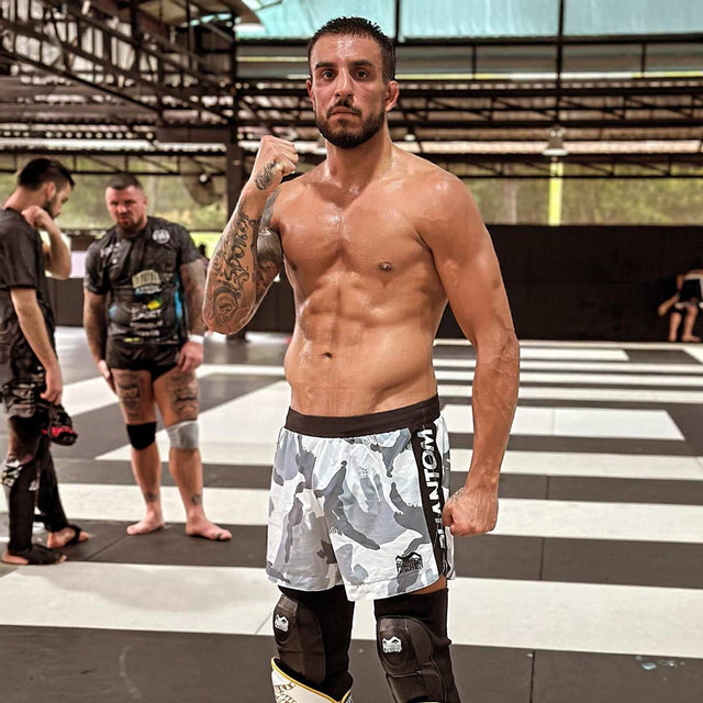 Shorts de MMA Phantom Athletics Fusion-R – Winter Camo