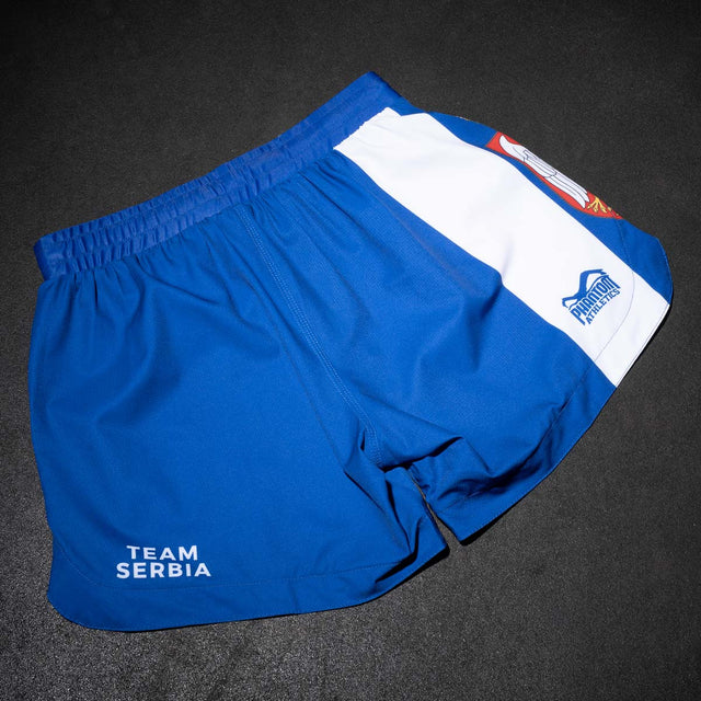 Phantom Athletics MMA-shorts Fusion-R Team Serbia - Rød/Hvid/Blå