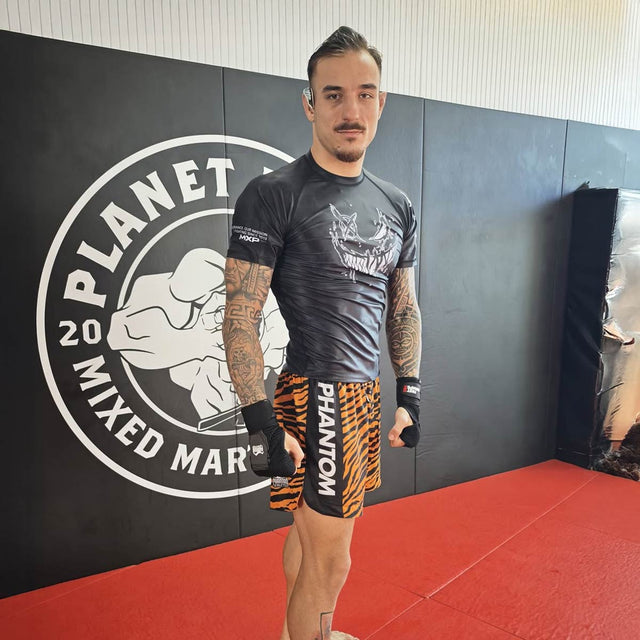 Rashguard Phantom Athletics EVO Two Serious – Černý
