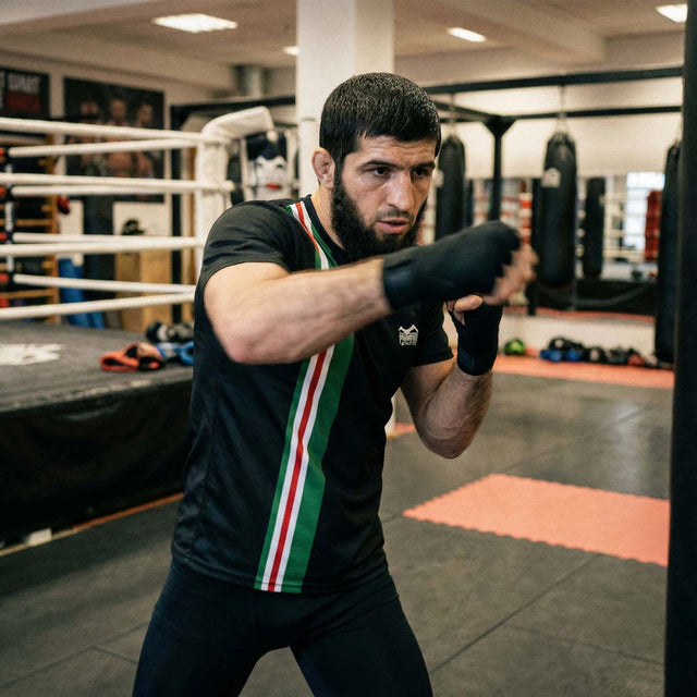 Phantom Athletics Trainingsshirt EVO+ Team Chechnya - Schwarz/Grün
