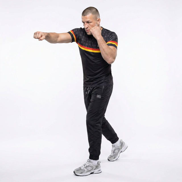 T-shirt Phantom Athletics EVO+ Germany ECP – Nero/Rosso/Oro