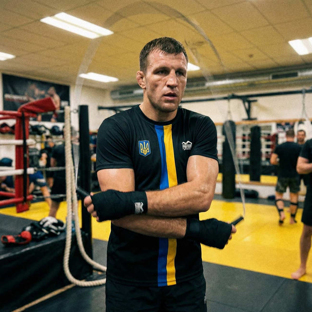 Phantom Athletics T-Shirt EVO+ Team Ukraine – Blau/Gelb