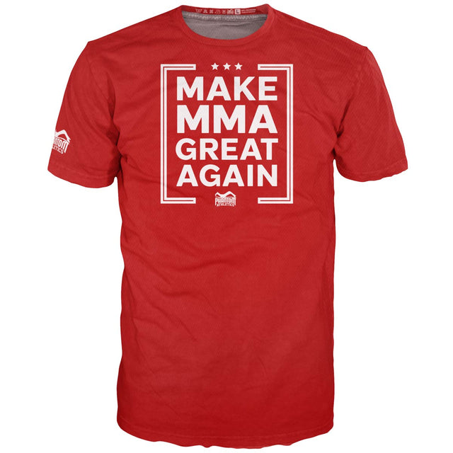 Maglietta da allenamento Phantom Athletics Trainingsshirt EVO Make MMA Great Again – Rosso