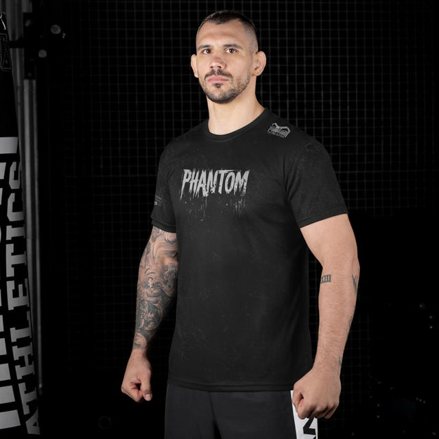 Phantom Athletics Trainingsshirt EVO+ Nightmare – Schwarz/Rot