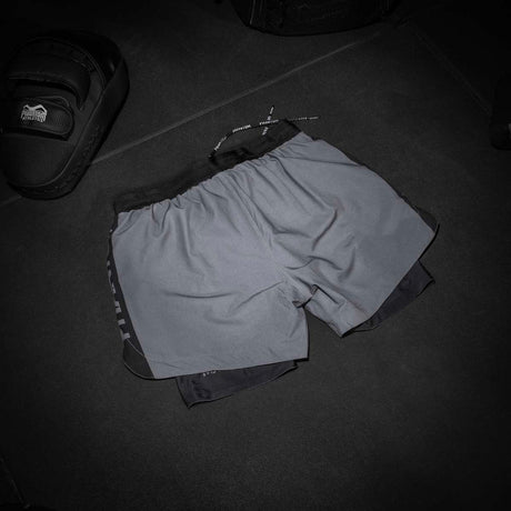 Phantom Athletics Compression Shorts & Spats Fusion 2in1 Apex - Grey