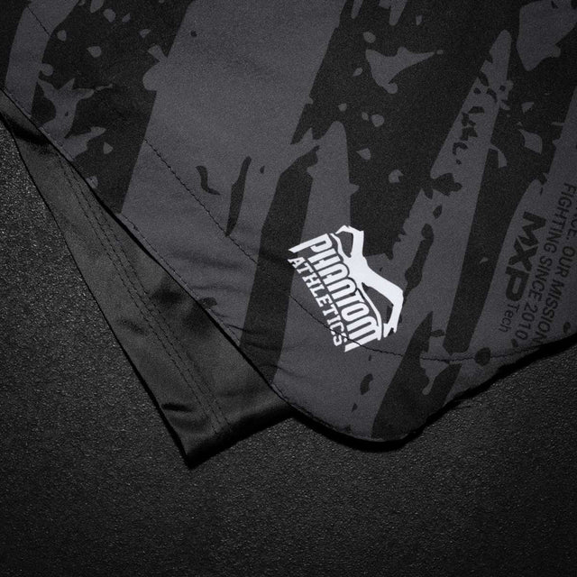 Phantom Athletics MMA-shorts Fusion 2in1 Camo Tiger – Grå