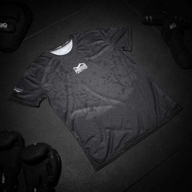 T-shirt Phantom Athletics EVO Aztec – Nero/Grigio
