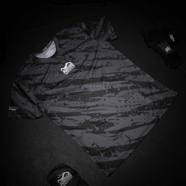 Phantom Athletics Trainingsshirt EVO Camo Tiger – Grå