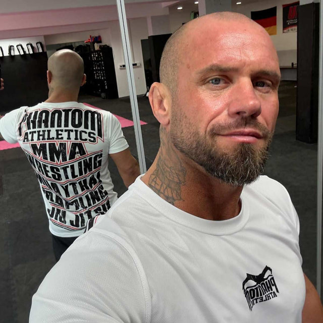 Koszulka Phantom Athletics EVO MMA Sports – Biała