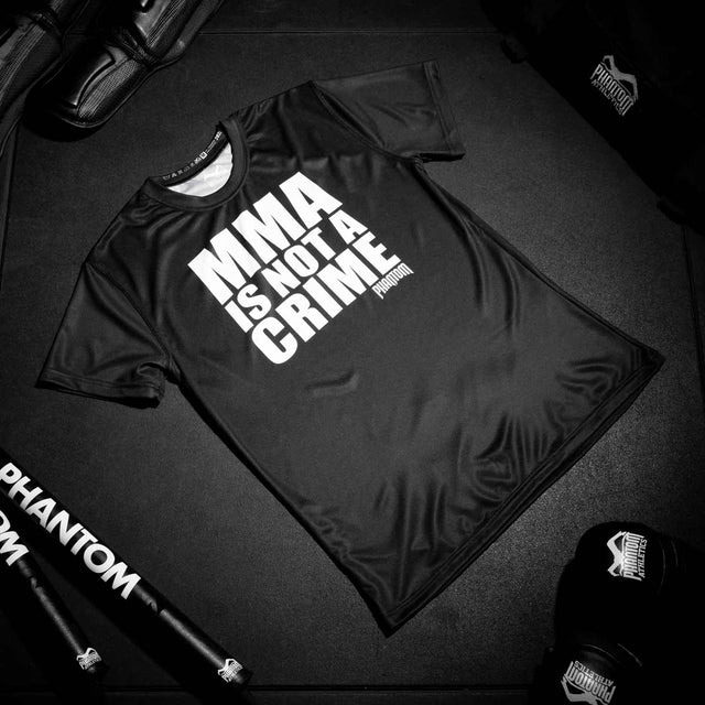 Phantom Athletics T-shirt EVO MMA Is Not A Crime – Svart