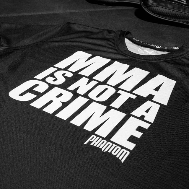 Phantom Athletics T-shirt EVO MMA Is Not A Crime – Svart