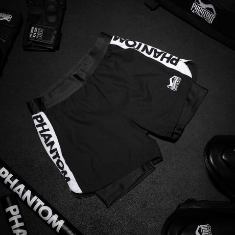 Phantom Athletics Compression Shorts Fusion 2in1 Apex – Black