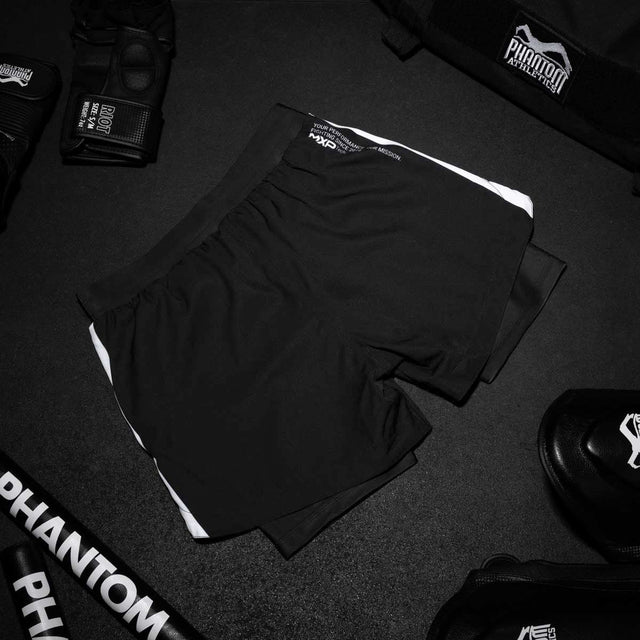 Phantom Athletics MMA-shorts Fusion 2in1 Apex – Svart
