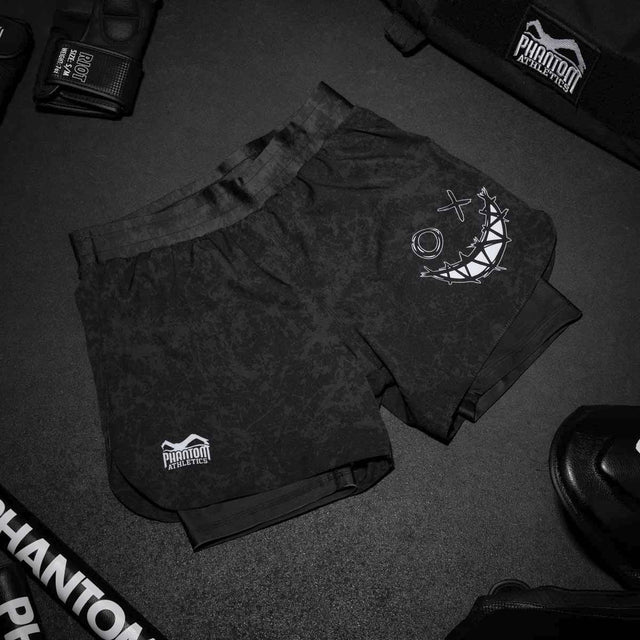 Phantom Athletics MMA Shorts Fusion 2in1 Serious – Sorte