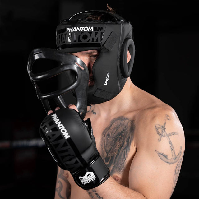Chránič hlavy Phantom Athletics Apex Cage – Černý