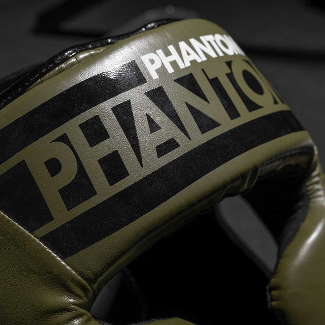 Cască de box Phantom Athletics Apex Full Face – Verde