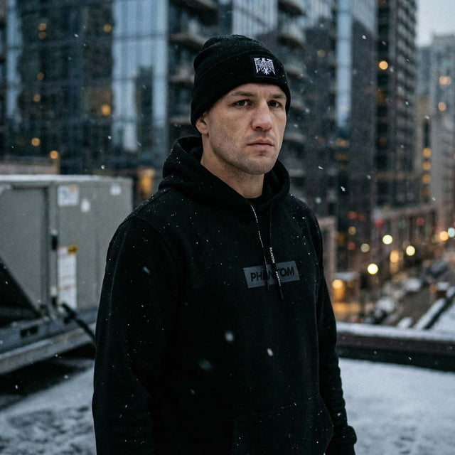 Phantom Athletics Hoodie Zero – Černá/Šedá
