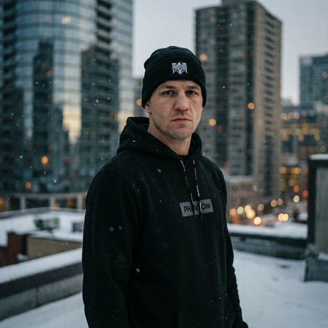 Phantom Athletics Hoodie Zero – Černá/Šedá