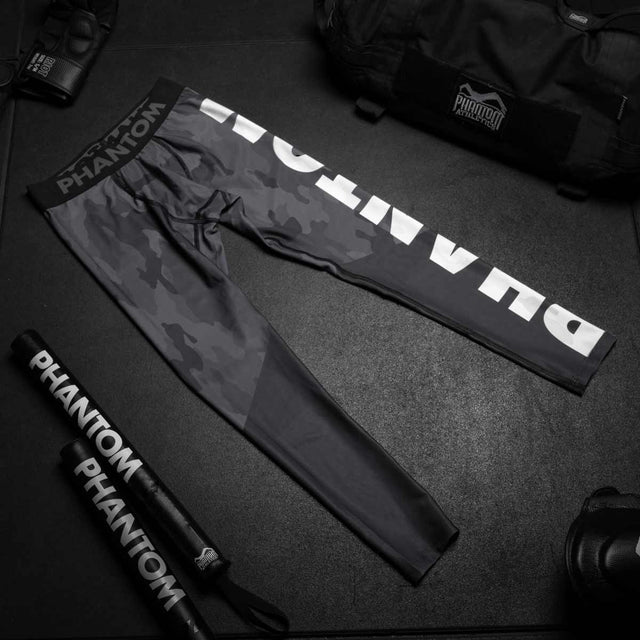 Spodenki kompresyjne Phantom Athletics Domination – Czarne