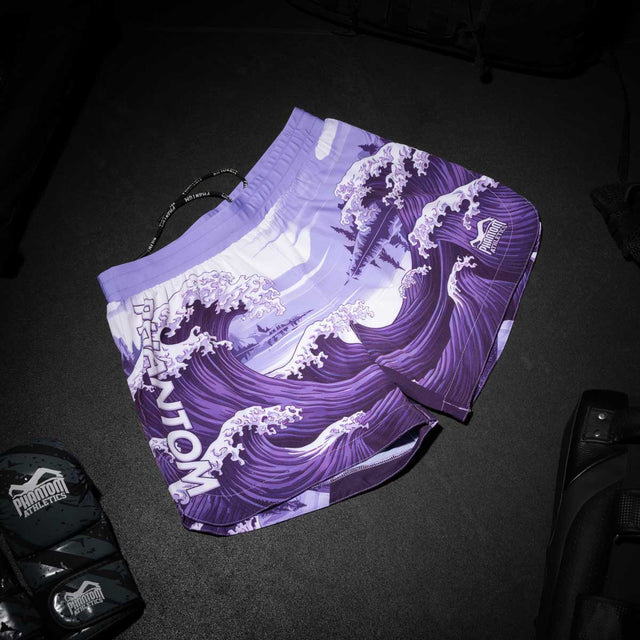 Phantom Athletics MMA Shorts FUSION-R Tsunami - Paars