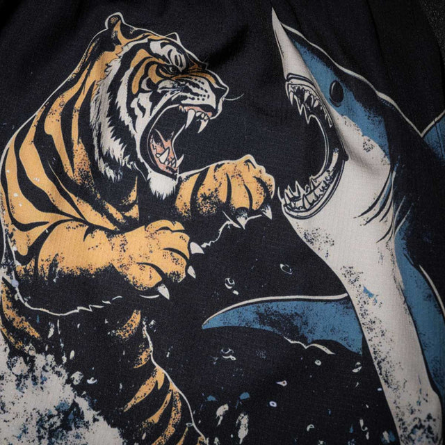 Shorts de MMA Phantom Athletics FUSION-R Tiger vs Shark