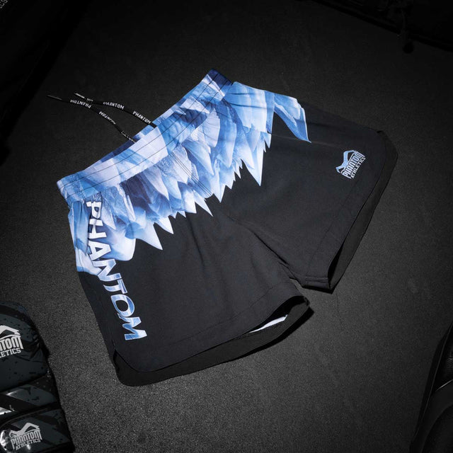 Phantom Athletics MMA-shorts Fusion-R Iceman – Sort/Blå