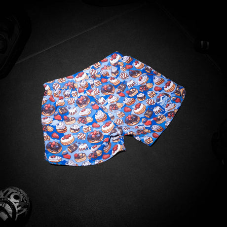 Phantom Athletics MMA Shorts Fusion-R Desert Camo – Blue
