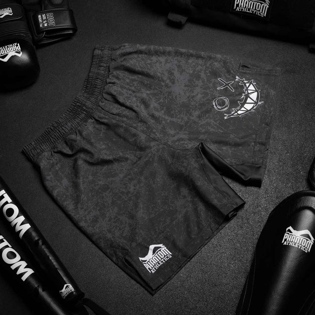 MMA trenky Phantom Athletics EVO Serious – Černé