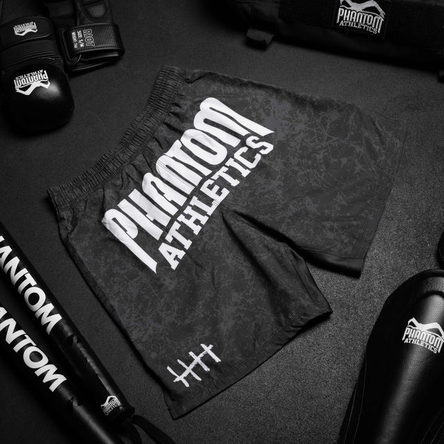 MMA trenky Phantom Athletics EVO Serious – Černé