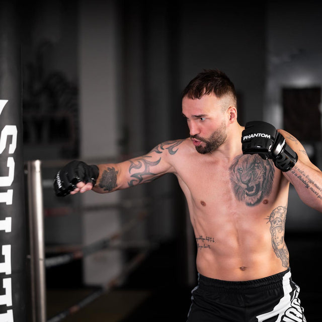 Guanti MMA Phantom Athletics Apex Hybrid – Nero